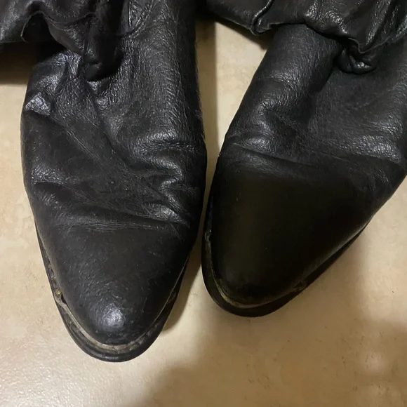 Dingo Men’s Black Leather Western Boots 10.5 D